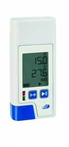 LOG200 temperaturlogger med display och automatisk PDF-rapport